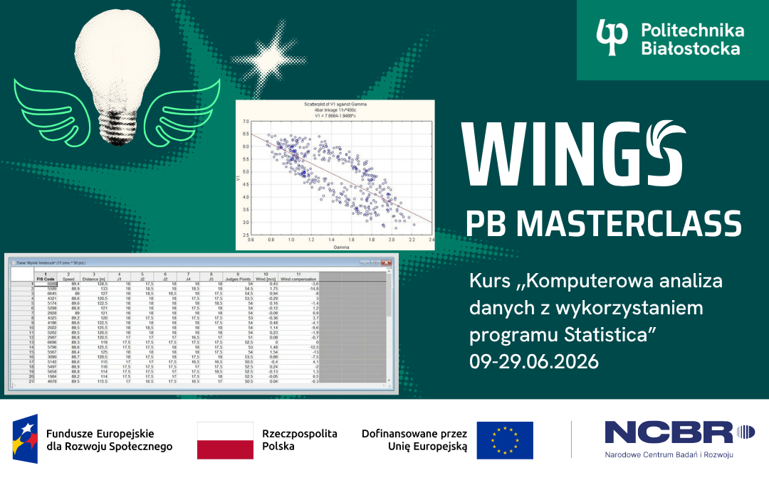 Komputerowa analiza danych z wykorzystaniem programu Statistica